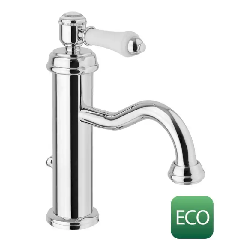 Exclusieve Aanbieding VIENNA stojánková umyvadlová baterie s výpustí, ECO karatuše, chrom