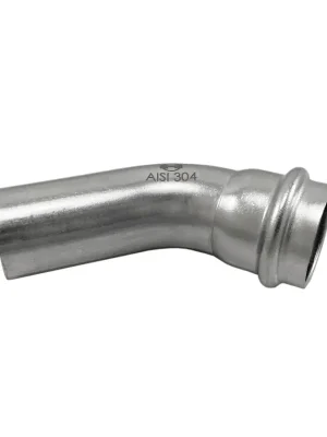 Weekendaanbieding INOXPRESS oblouk 45° 15 mm M x F