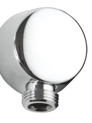 Betaalbaar Vyústění sprchy na zeď ELLE - 1/2" x 1/2", kulaté, CHROM