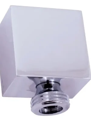 Vyústění sprchy na zeď TORINO - 1/2" x 1/2", hranaté, CHROM Gereduceerde Prijs