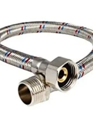 Horká Nabídka Tlaková propojovací flexi hadička MF 3/8" x 3/8" 150cm, PN10, 100°C