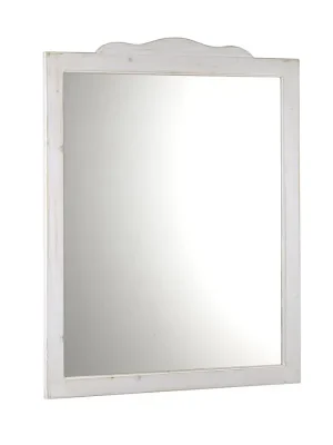 Tovární Cena RETRO zrcadlo 89x115cm, starobílá