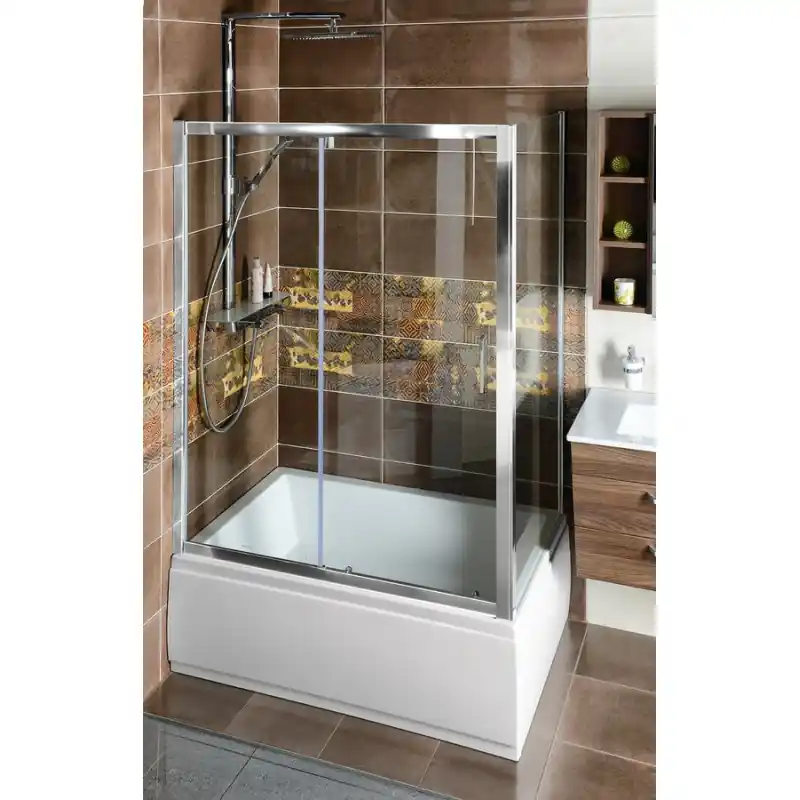 Deep obdélníkový sprchový kout 1200x900mm L/P varianta, čiré sklo Rechtstreeks Van De Fabrikant
