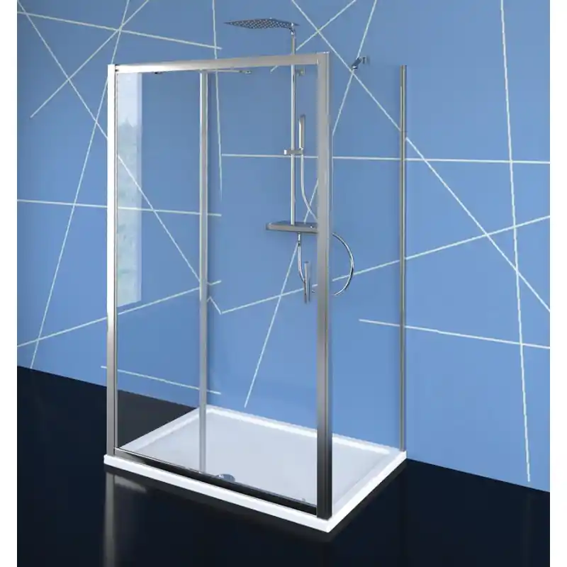 EASY LINE třístěnný sprchový kout 1000x1000mm, L/P varianta, čiré sklo Shop Nu