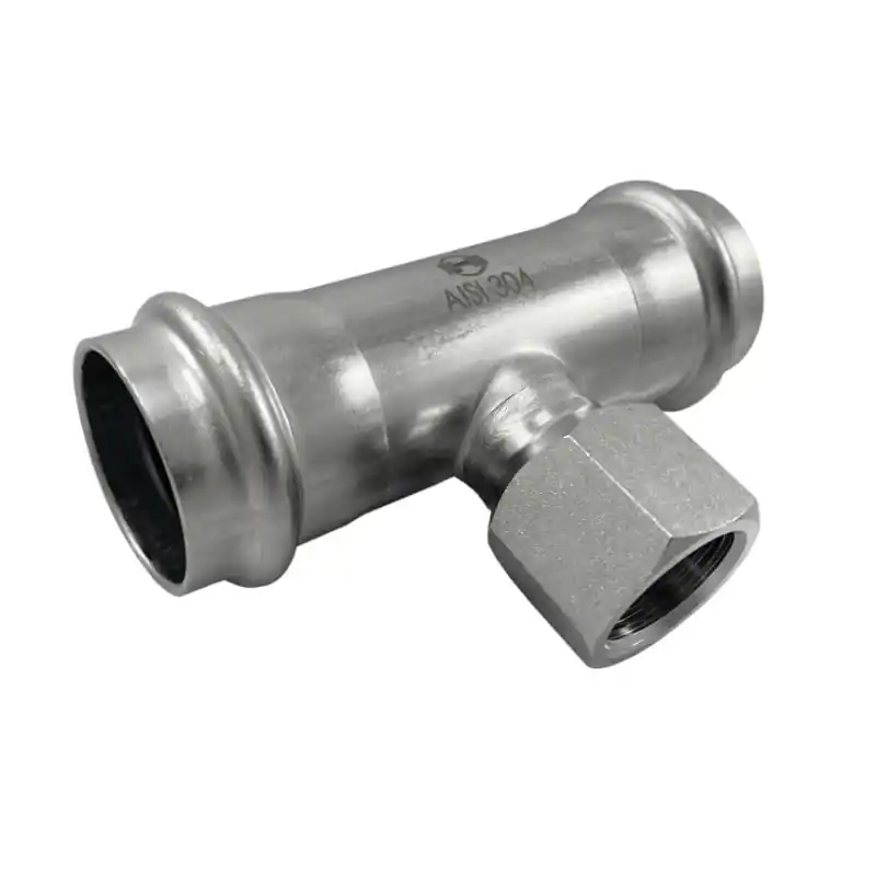 Dokud Zásoby Vydrží INOXPRESS T-Kus vnitřní závit 22 x 3/4" x 22 mm