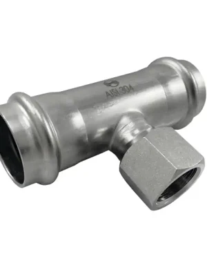 INOXPRESS T-Kus vnitřní závit 42 x 1/2" x 42 mm Certifikovaný