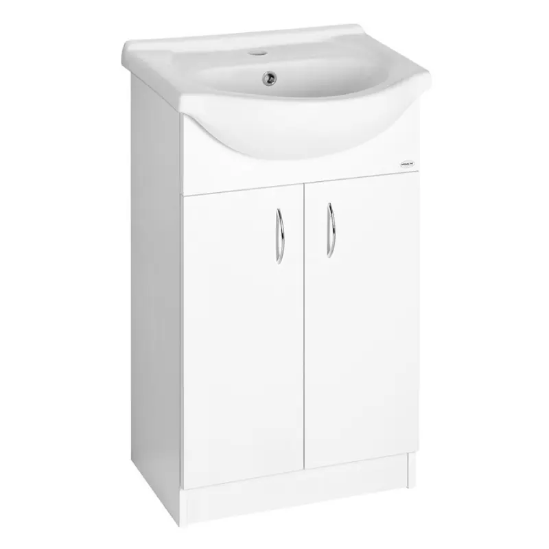 SIMPLEX ECO 55 umyvadlová skříňka včetně umyvadla 53x83,5x30,7cm Actieprijs