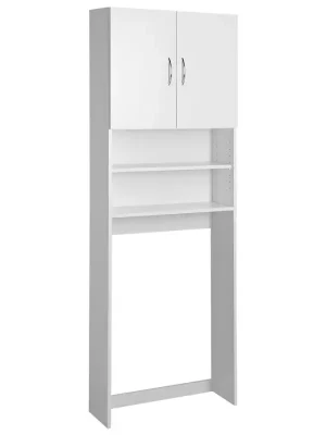 Značkový SIMPLEX ECO skříňka za pračku 63x25x190cm, bílá