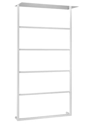 Objednat Nyní SKA nástěnný sušák ručníků s policí 604x1184x252mm, bílá mat