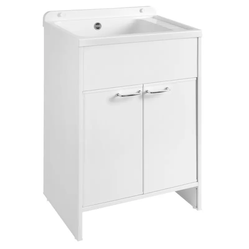 Korting Skříňka pod výlevku 58,2x78x38,3cm, plast, bílá