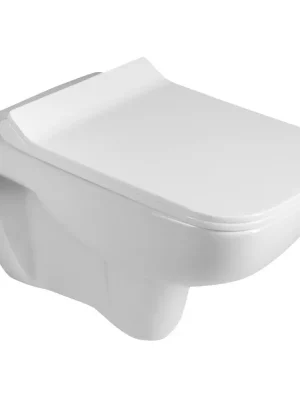 Vysoce Kvalitní SPAZIA závěsná WC mísa 34x53cm, bílá