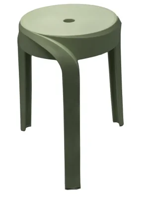 STAN koupelnová stolička, průměr 30cm, verde Poslední Šance