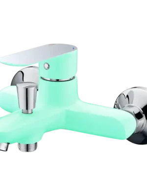 Beperkte Voorraad RIO GREEN 4144G Vanová vodovodní baterie bez příslušenství, CHROM/ZELENÁ, rozteč 150mm
