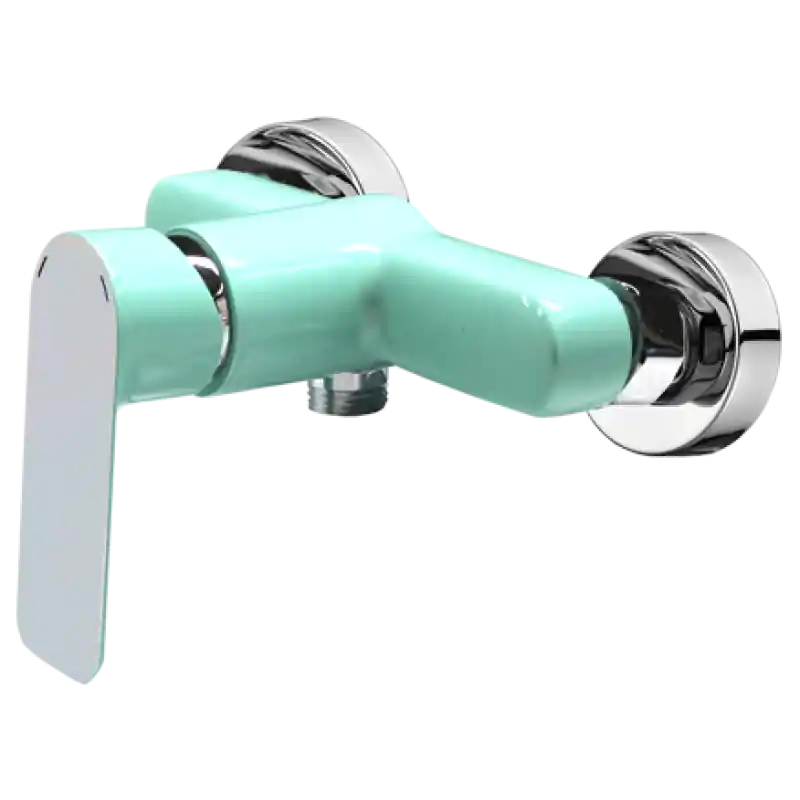 Super Cena RIO GREEN 4145G Sprchová vodovodní baterie bez příslušenství, CHROM/ZELENÁ, rozteč 150mm