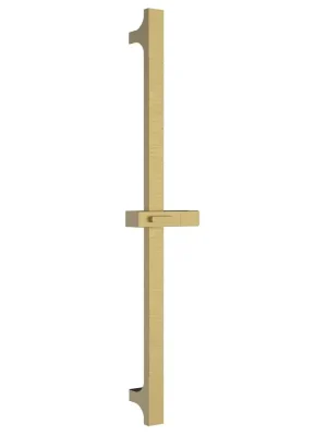 Sprchová tyč, posuvný držák, 680mm, ABS/zlato mat Cenově Výhodný