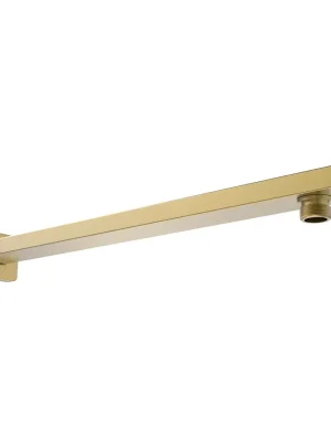 Sprchové ramínko hranaté, 400mm, zlato mat Oblíbený