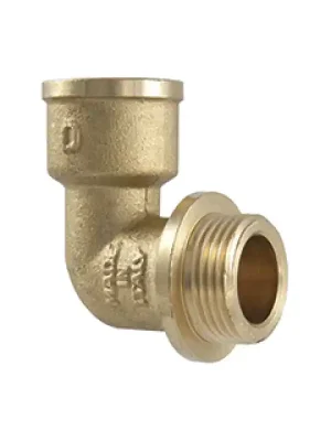 Hoge Kwaliteit Mosazné koleno s lemem MF 6/4" x 6/4"