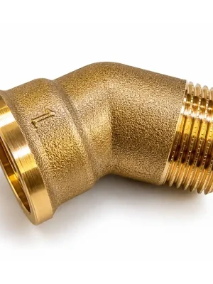 Mosazné koleno 45° MF 1/2" PN16 Denní Nabídka