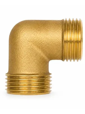 Mosazné koleno 90° MM 1/2" PN16 Sleva
