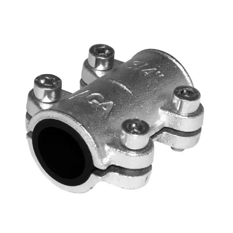 Korting AGAFLEX OBA třmen 2 1/2", 75,3-76,6mm, opravný, pro ocelové potrubí, voda, litina/pozink