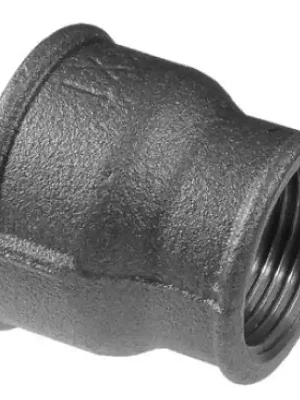 Časově Omezené Černý nátrubek redukovaný 5/4" x 1"