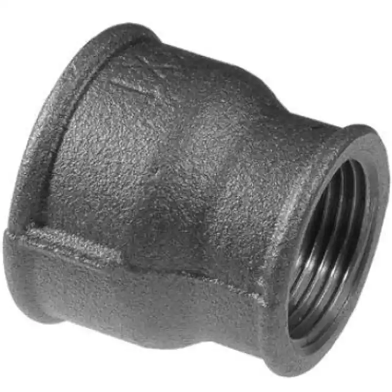 Tijdelijk Beschikbaar Černý nátrubek redukovaný 5/4" x 1"