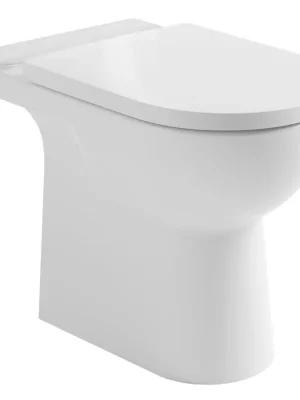 Blesková Nabídka TALAMO WC kombi mísa, Rimless, 63x35,5cm, spodní/zadní odpad, bílá