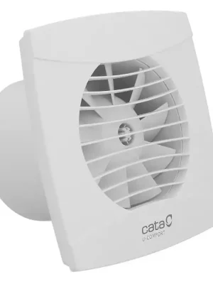 UC-10 TH koupelnový ventilátor axiální s automatem, 8W, potrubí 100mm, bílá Veilige Betaling