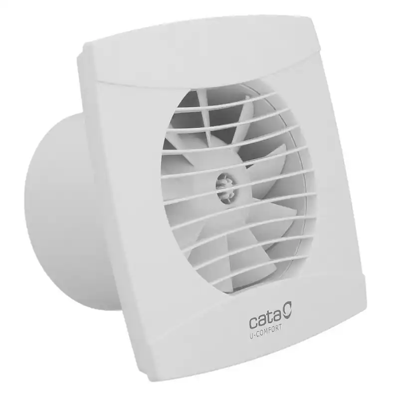 UC-10 TH koupelnový ventilátor axiální s automatem, 8W, potrubí 100mm, bílá Veilige Betaling