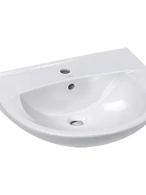 Umyvadlo PRESIDENT 55cm s otvorem - K08-007 CERSANIT Veilige Betaling