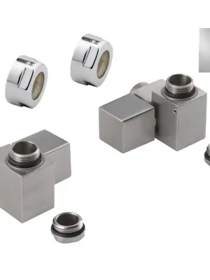Objednat Nyní CUBE COMBI připojovací sada ventilů ruční rohová, pravá, chrom