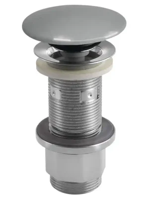 Umyvadlová výpust 5/4“, click-clack, betonová zátka, 10-80mm, šedá pololesk Odeslání Ihned