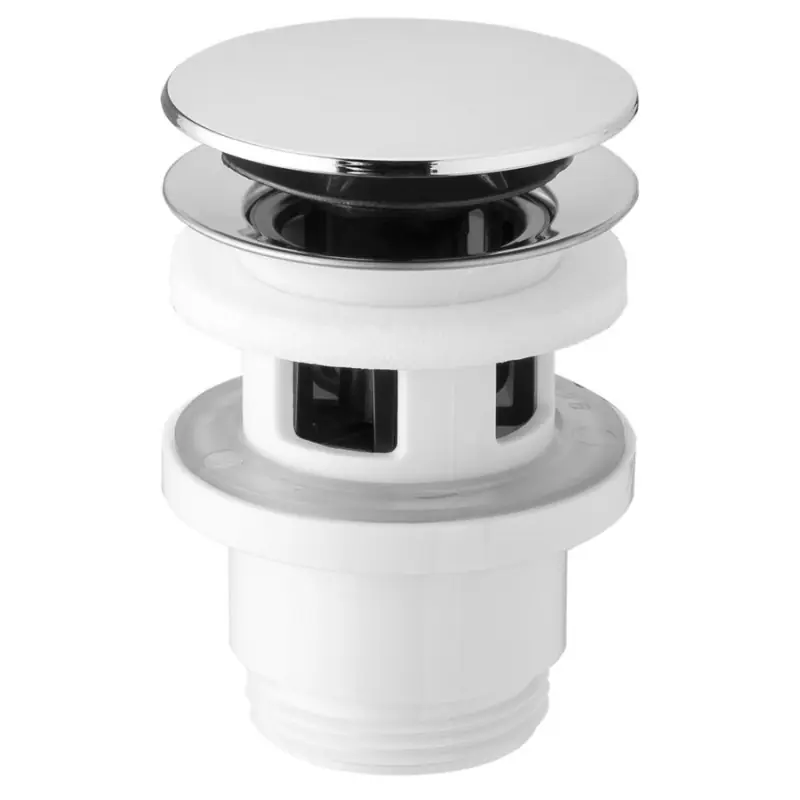 Umyvadlová výpust 5/4“, click-clack, velká zátka, 32-52mm, ABS/chrom Shop Nu
