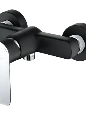 RIO 4145 Sprchová vodovodní baterie, ČERNÁ/CHROM, rozteč 150mm Lage Kosten