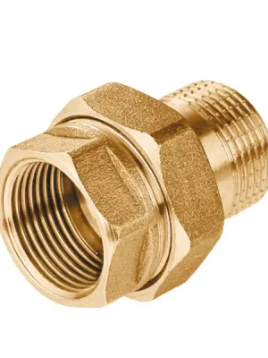 Mosazný HOLENDR přímý MF 1/2", PN16 Sleva