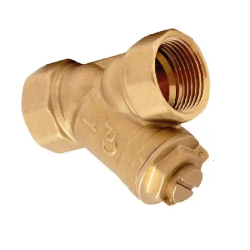 Hete Deal Mosazný šikmý filtr 1/2" MAGNETICKÝ PN30, -30°C - 150°C Plnoprůtok