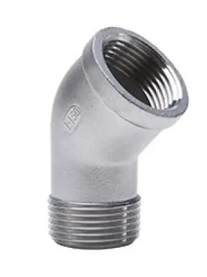 Exclusieve Aanbieding NEREZ Koleno MF 45° 6/4" AISI 316 Tmax 220°C