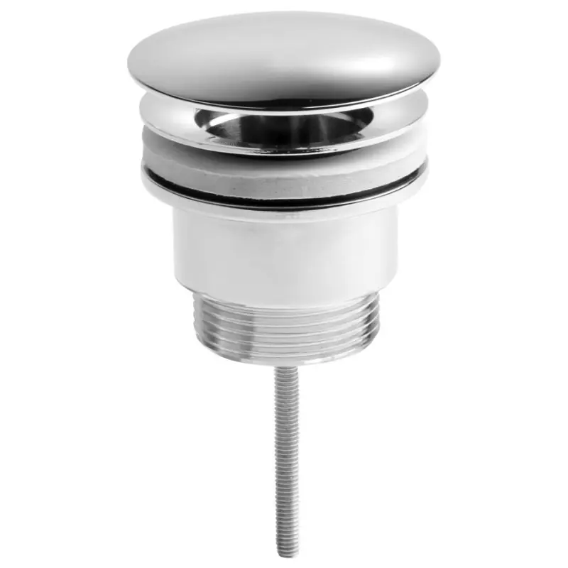 Umyvadlová výpust 5/4“, neuzavíratelná, velká zátka, 5-65mm, chrom Meest Verkocht