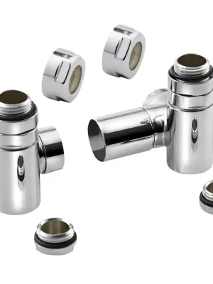 Blesková Nabídka CORNER COMBI SIMPLY připojovací sada ventilů triaxiální, pravé provedení, chrom