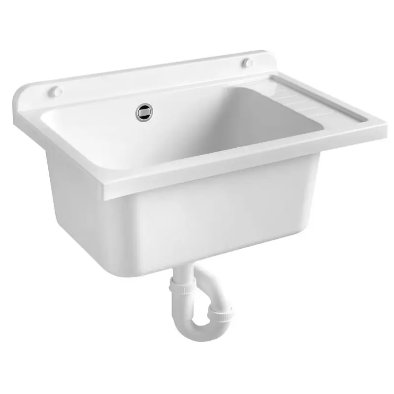 Lage Kosten Výlevka na skříňku 58x38cm, plast bílá