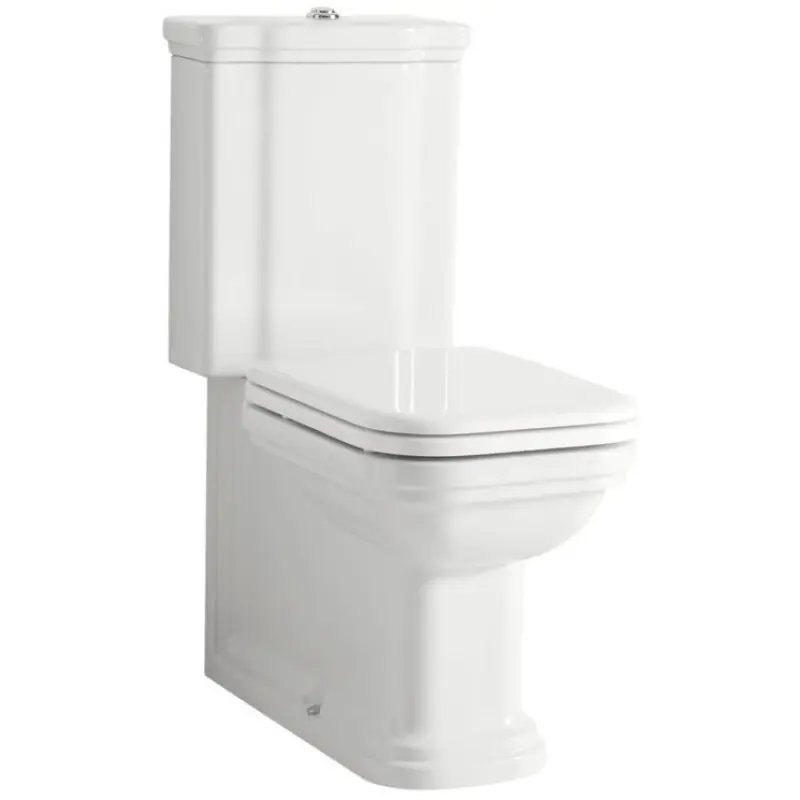 WALDORF WC kombi, spodní/zadní odpad, bílá-chrom Koop Online