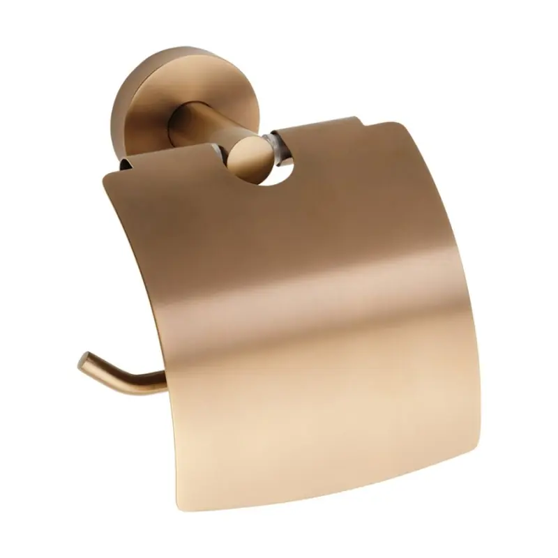 Expresní Doručení X-ROUND COPPER držák toaletního papíru s krytem, měď mat