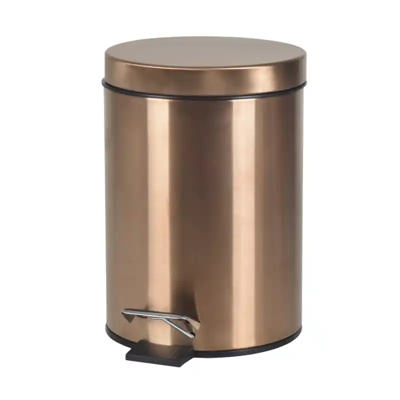 X-ROUND COPPER odpadkový koš 3l, měď mat Must-Have