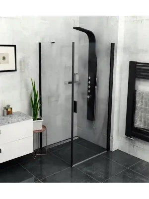 Zoom Line Black obdélníkový sprchový kout 900x800mm L/P varianta Oblíbený