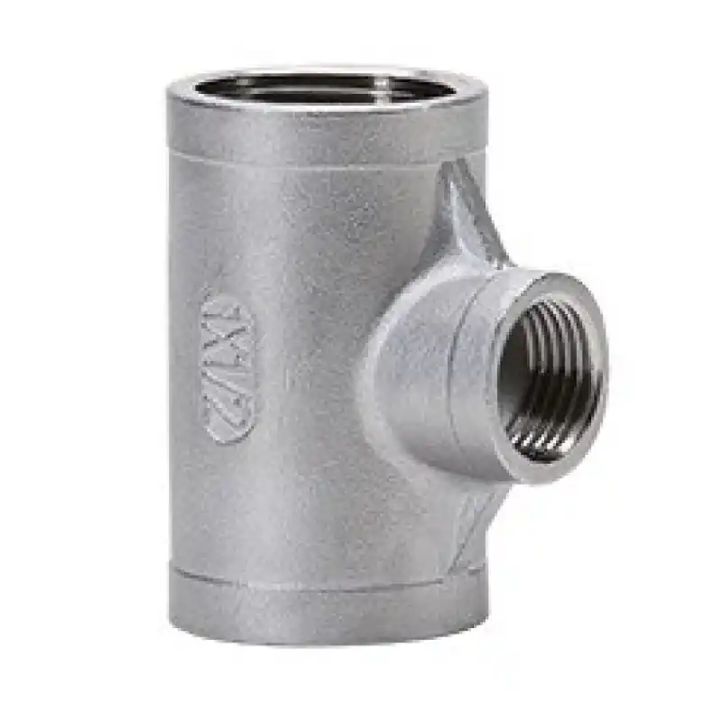 Koop Vandaag NEREZ T-kus redukovaný 3/8" x 1/4" x 3/8" AISI 316 Tmax 220°C