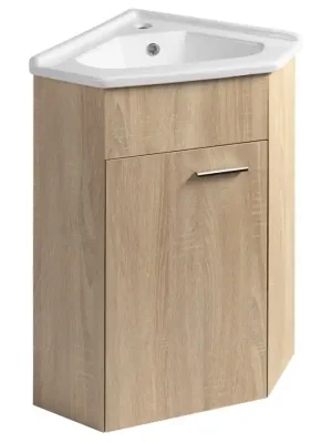 ZOJA umyvadlová skříňka rohová 39x74x39cm, dub platin Gratis Retour