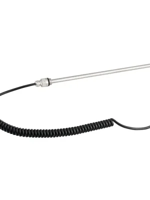 Levný Elektrická topná tyč bez termostatu, kroucený kabel/černá, 600 W