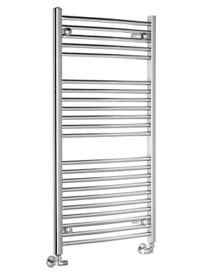 ALYA otopné těleso oblé 600x1110mm, chrom Direct Beschikbaar