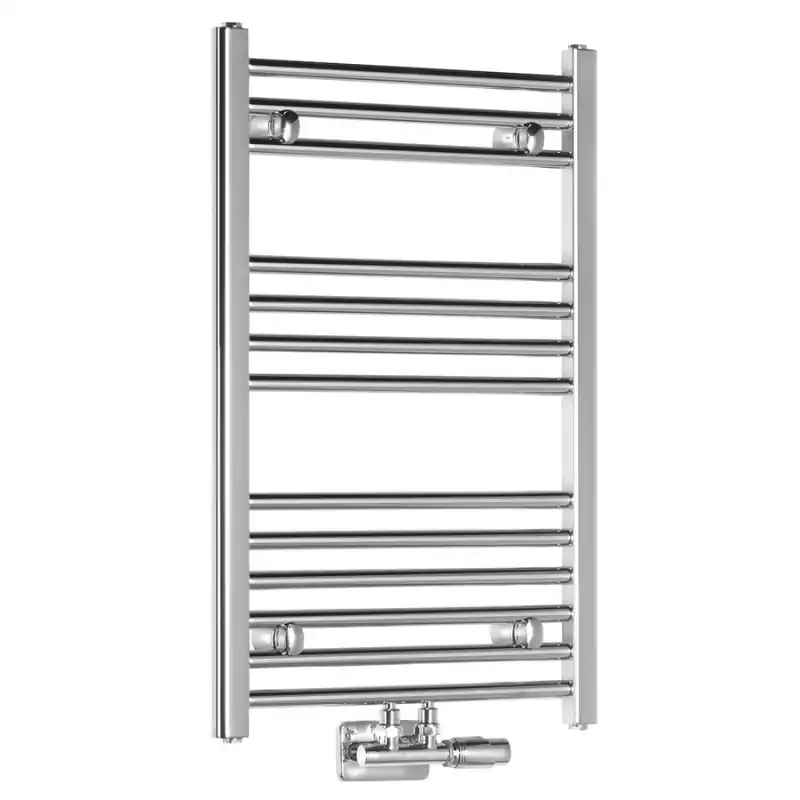 ALYA otopné těleso rovné 500x803 mm, středové připojení, chrom Betaalbaar