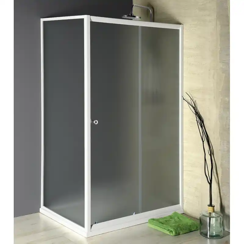 Merkproduct AMADEO obdélníkový sprchový kout 1100x800 mm, L/P varianta, Brick sklo